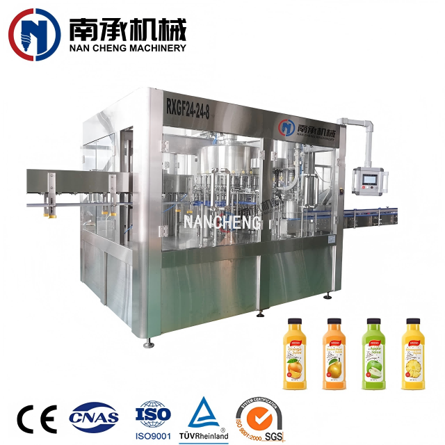 10000 瓶/小時熱灌裝生產(chǎn)設(shè)備灌裝機(jī)（型號：RXGF24-24-8)